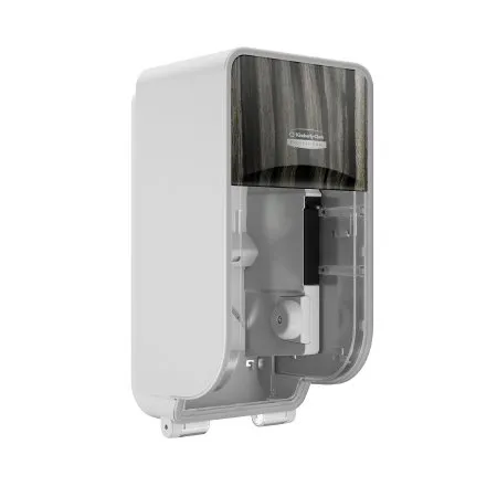Kimberly Clark - 58751 - Toilet Paper Dispenser Coreless Standard Roll 2 Roll Vertical with Ebony Woodgrain Design Faceplate 1 Dispenser and Faceplate-cs -DROP SHIP ONLY-