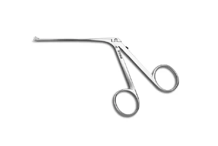 Integra Lifesciences - Integra ENT - 3721041 - Ear Forceps Integra Ent 3 Inch Length Or Grade German Stainless Steel Nonsterile Nonlocking Finger Ring Handle Straight Delicate, 0.75 X 4.5 Mm Cups