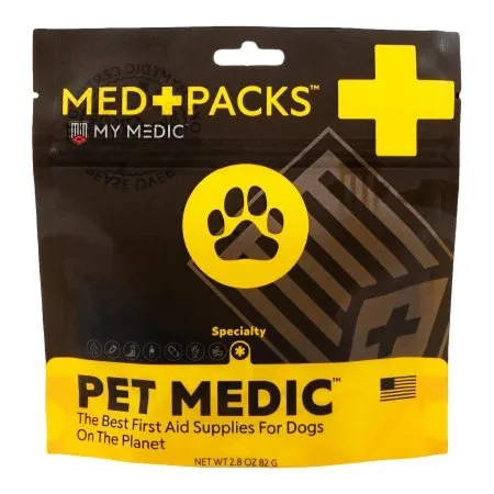 MyMedic - My Medic MED PACKS Pet Medic - MM-MED-PACK-PET-EA - Pet First Aid Kit My Medic MED PACKS Pet Medic Plastic Pouch