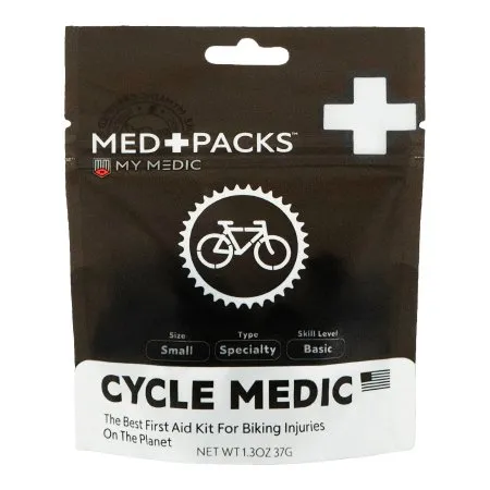 MyMedic - My Medic MED PACKS Cyclist - MM-MED-PACK-CYCL-SPR-LGT-EA - First Aid Kit My Medic MED PACKS Cyclist Plastic Pouch
