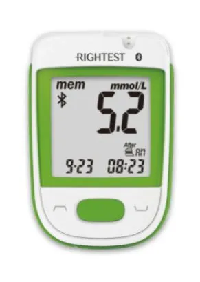 Bionime - Rightess GT333 - 99GM236TR1 - Blood Glucose Meter Rightess GT333 No Coding Required