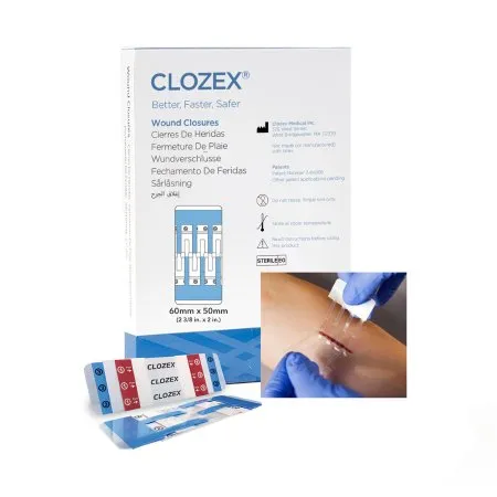 Clozex Medical - CL1060L - DEVICE, SKIN CLOSURE 60MMX50MM2 3/8&#34;X2&#34; (10/BX)