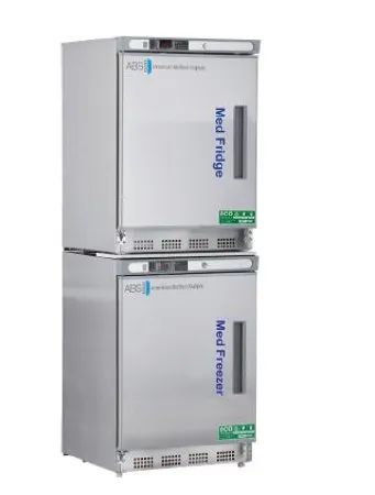 Horizon Scientific - ABS - ABT-HC-RFC9SS - Refrigerator / Freezer Abs Pharmaceutical 9 Cu.ft. 2 Solid Swing Doors Cycle Defrost / Manual Defrost