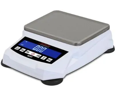 Detecto Scale - 420-3000 - Food / Lab Scale Detecto Lcd Display 3000 Gram Capacity White Ac Power / Battery Operated
