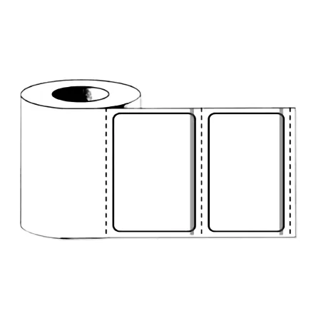 Precision Dynamics - pdc - LDQLP320 - Blank Label Pdc Thermal White Permanent Paper 2 X4 Inch