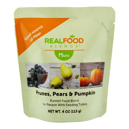 Nutricia North America 7531 - 182829 - Real Food Blends Mini, Tube-Fed Meals, Prunes, Pears, & Pumpkin
