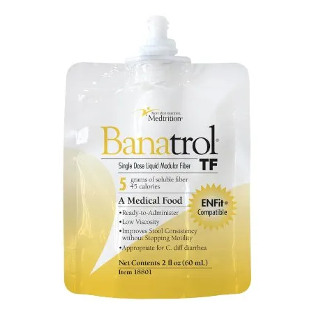 Medtrition/National Nutrition - Banatrol TF - 18801 - Tube Feeding Formula Banatrol TF Unflavored Liquid 60 mL Pouch