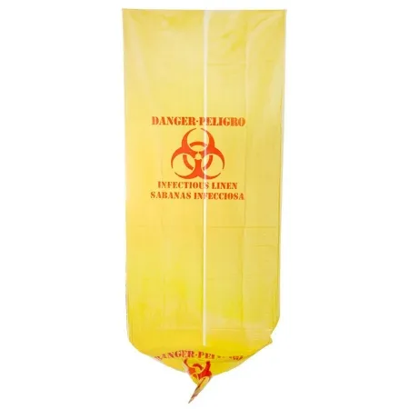 I.B.S. Solutions (Pitt Plastics) - VG5000XY - Biohazard Bag Pitt Plastics 44 Gal. Yellow Lldpe 37 X 50 Inch