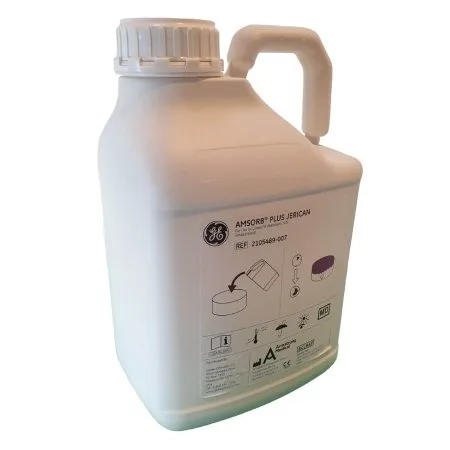 GE Healthcare - AMSORB PLUS - 2105489-007 - Amsorb Plus Co2 Absorbant Jerican 5 Liter Calcium Hydroxide