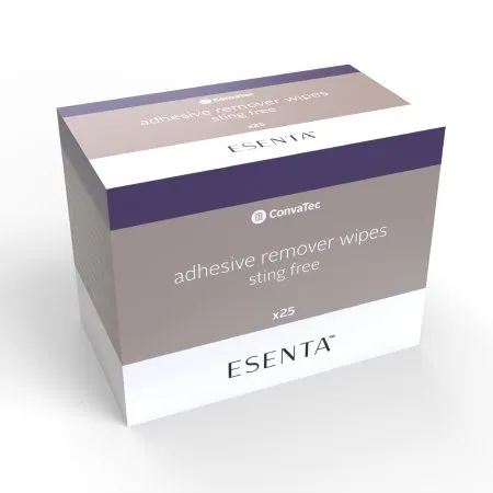 Convatec - Esenta Sting Free - 423391 - Adhesive Remover Esenta Sting Free Wipe 25 Per Box