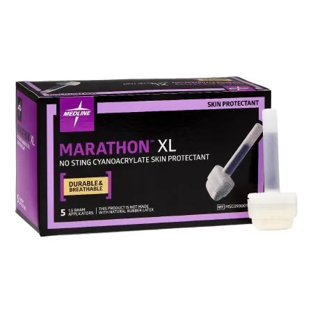 Medline - Marathon - MSC093001XL - Skin Barrier Applicator Marathon Cyanoacrylate Individual Packet X-large Sterile