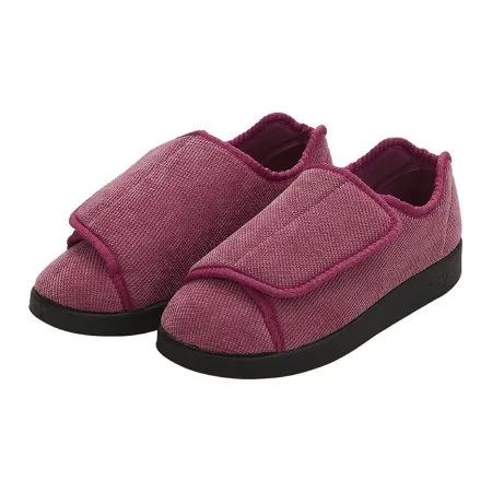 Silverts Adaptive - SV15100_SVDRB_6 - Slippers Silverts Size 6 / 2x-wide Dusty Rose Easy Closure