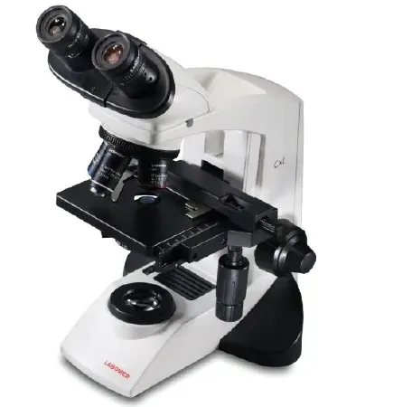 Fisher Scientific - Labomed CxL - S96030 - Labomed Cxl Compound Microscope Binocular Head 4x, 10x, 40x, 100x Semi Plan Achromatic Mechanical Stage