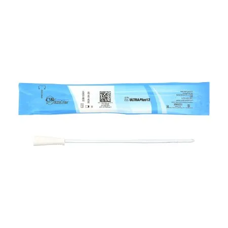ConvaTec - Cure Ultra Plus - ULTRAPLUS12 - Urethral Catheter Cure Ultra Plus Straight Tip Lubricated Pvc 12 Fr. 8 Inch