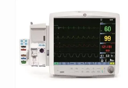 Dre Equipment - GE CARESCAPE B650 - 7GE650ARS - Refurbish Patient Monitor Ge Carescape B650 Monitoring Ecg, Nibp, Spo2 Battery Operated