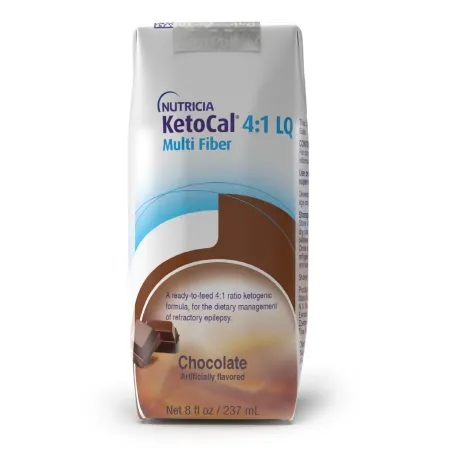Nutricia - 175809 - KetoCal 4:1 LQ Chocolate, Ready-to-Feed Liquid 8 fl oz.