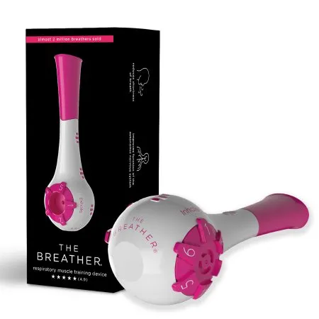 PN Medical - The Breather - B-PINK - The Breather Respiratory Exerciser Adult