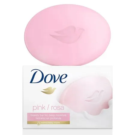 Dot Foods - Dove Beauty Bar - 01111161195 - Soap Dove Beauty Bar Bar 3.75 Oz. Individually Wrapped Pomegranite / Hibiscus Tea Scent