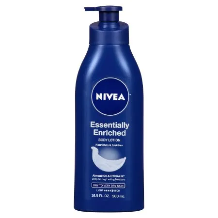 Beiersdorf - Nivea Essentially Enriched - 07214001150 - Hand And Body Moisturizer Nivea Essentially Enriched 16.9 Oz. Pump Bottle Scented Lotion