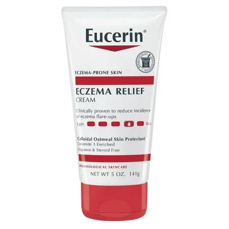 Beiersdorf - Eucerin Eczema Relief - 07214001510 - Eczema Cream Eucerin Eczema Relief 5 Oz. Tube Unscented Cream