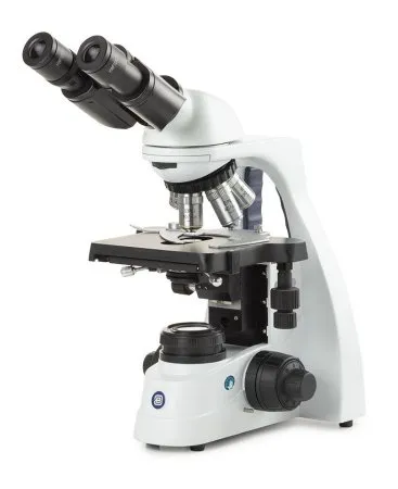 Globe Scientific - bScope - EBS-1152-EPLI - Bscope Compound Microscope Binocular Head E-plan Ios 4x, 10x, S40x, S100x Oil Immersion 120 To 240v Rackless Mechanical Stage