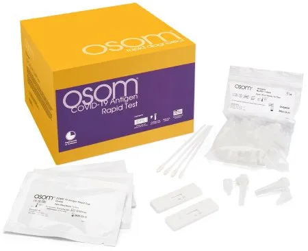 Sekisui Diagnostics - 1066-40 - Osom® Covid 19 Antigen Rapid Test  40 tests kt  Orders are Non Cancellable Item is Non Returnable Limited Expiry of 11 months