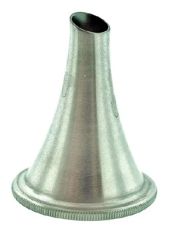 BR Surgical - BR44-01935 - Ear Speculum Tip Farrior Regulator End For Use With Otoscope Stainless Steel 3.5 X 4 Mm Disposable