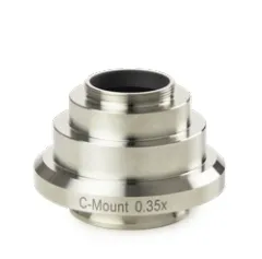Globe Scientific - EAE-9855-L - C-mount Adapter For Leica Dm Microscope With 35 Mm Photo Port And 1/2 Inch C-mount Cameras