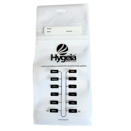 Hygeia II Medical Group - 10-0332 - Breast Milk Storage Bag Hygeia 6 Oz. Plastic