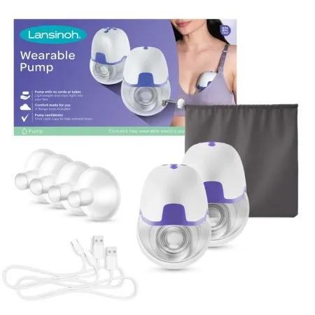 Emerson Healthcare - Lansinoh - 53750 - Wearable Double Electric Breast Pump Lansinoh