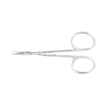 Integra Lifesciences - Miltex - 5-300 -  Iris Scissors  4 Inch Length OR Grade German Stainless Steel NonSterile Finger Ring Handle Straight Blade Sharp Tip / Sharp Tip