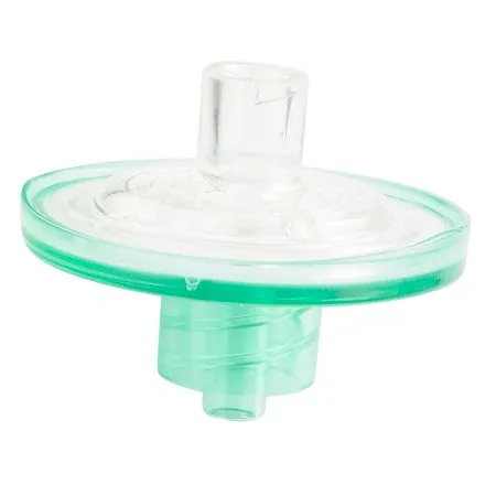 B Braun Medical - Supor - 415002 - B. Braun  Disc Filter  Aspiration / Injection  0.2 micron  Fluid Retention is 0.3 mL  Proximal and Distal Luer Lock Connections  DEHP free  Green