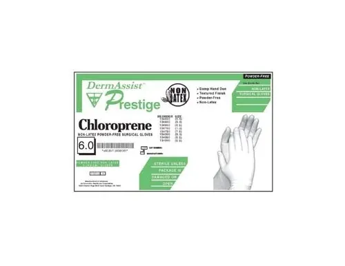 Innovative Healthcare - DermAssist Prestige - 134850 - Innovative  Surgical Glove  Size 8.5 Sterile Polyisoprene Standard Cuff Length Fully Textured Ivory Not Chemo Approved