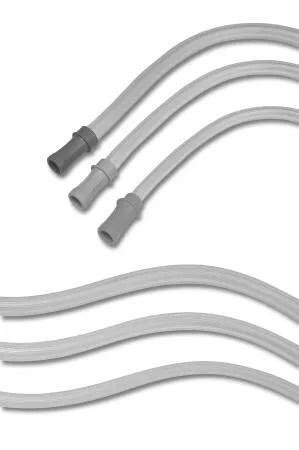Conmed - 0036550 - Suction Connector Tubing 12 Foot Length 0.25 Inch I.D. Sterile Female Connector Clear Smooth OT Surface NonConductive Plastic