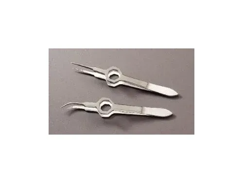 Wards Science - Easy Grip - 140590 - Forceps Easy Grip 4 Inch Length Or Grade Stainless Steel Straight Fine Pointed
