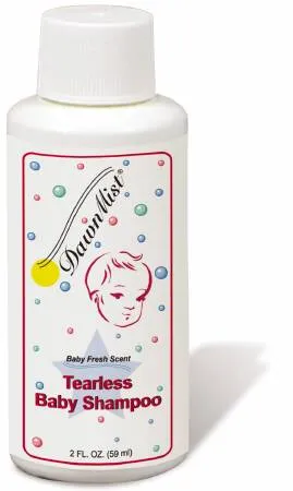 Donovan Industries - DawnMist - From: TS4470 To: TS4494 -  Baby Shampoo  4 oz. Flip Top Bottle Baby Fresh Scent