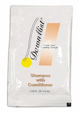 Donovan Industries - DawnMist - PSC70 -  Shampoo and Conditioner  0.25 oz. Individual Packet Herbal Scent