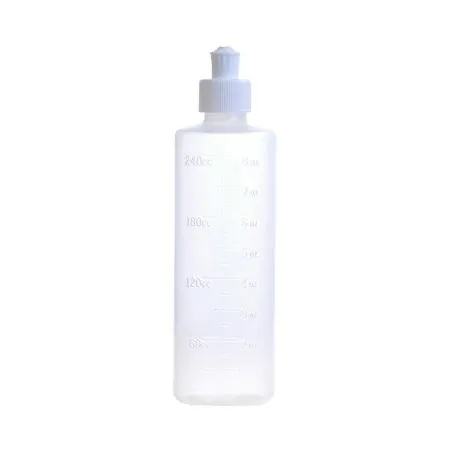 MAC Medical - 456540 - Perineal Bottle 8 oz. Plastic Clear
