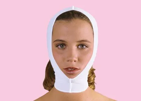 Frank Stubbs - F020084 - Facial Support Wrap Medium Soft-Flex Spandex White
