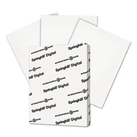 Springhill - SGH-015300 - Digital Index White Card Stock, 92 Bright, 110 Lb Index Weight, 8.5 X 11, White, 250/pack