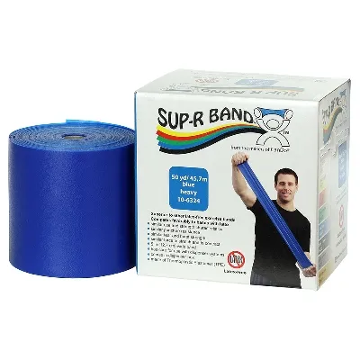 Fabrication Enterprises - CanDo - From: 10-6314 To: 10-6324 - Sup R Band Latex Free Exercise Band heavy