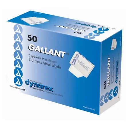 Dynarex - Gallant - 4251 -  Surgical Prep Razor  Single Blade Disposable