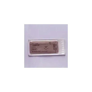 Ethicon Suture - 1744G - ETHICON SURGICAL GUT SUTURE CHROMIC SUTURE MICROPOINT SPATULA SIZE 70 18" NEEDLE TG1008 1DZ/BX