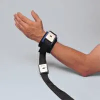 TIDI Products - 2798 - Posey Wrist Restraint Twice-as-Tough Once Size Fits Most Buckle Lock 1-Strap Neoprene Blue -US Only-