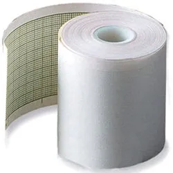 Cardinal - Marquette - 9672- - Diagnostic Recording Paper Marquette Thermal Paper 214 X 280 Mm Z-fold Pink Grid