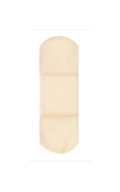 Dukal - American White Cross - 1790033 -  Adhesive Strip  1 X 3 Inch Fabric Rectangle Tan Sterile