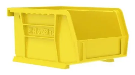 Akro-Mils - Akrobins - 30220YELLO - Storage Bin Akrobins Yellow Plastic 3 X 4-1/8 X 7-3/8 Inch