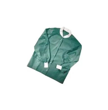 Molnlycke - 18010 - Warm-Up Jacket, Medium, Slate Green, 12/bg, 4 bg/cs