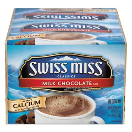 Swiss Miss - SWM-47491 - Hot Cocoa Mix, Regular, 0.73 Oz. Packets, 50 Packets/box