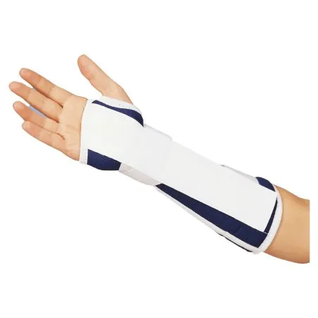 Deroyal - 1080115 - Wrist Brace Canvas / Foam Left Hand Blue Medium